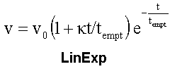 LinExp model